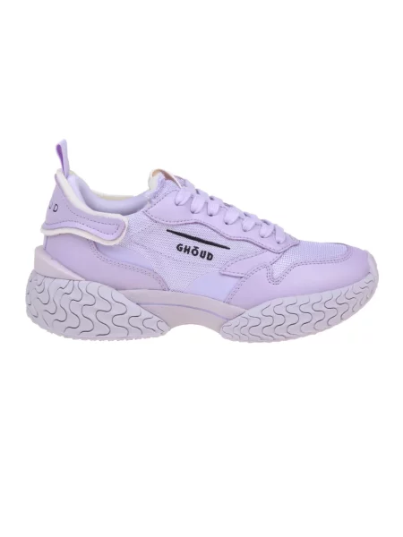 Sneakersy Ghoud skórzane fioletowe