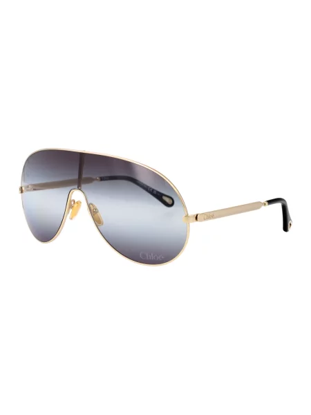Chloé Akcesoria Kobieta ONE SIZE Okulary Przeciwsłoneczne Mask żółty