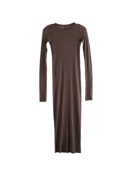 Lung rochie midi Rick Owens maro
