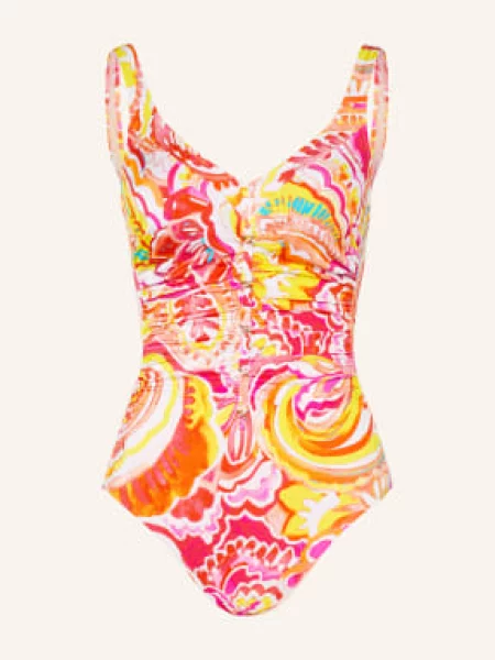 Charmline Tvarující Plavky Summer Infusion / oranžová / žlutá červená