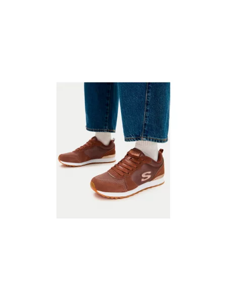 Pantofi Skechers maro