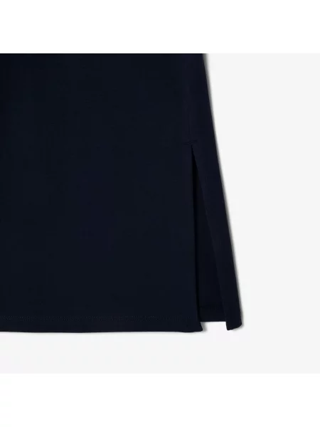 Lacoste Koszulka Z Dżerseju granatowa