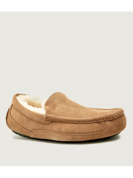 UGG Papuci de casă M ASCOT | shearling maro