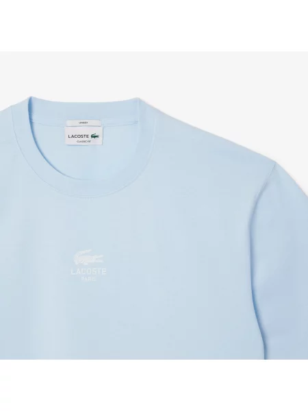 Lacoste T-Shirt Z Nadrukiem niebieska