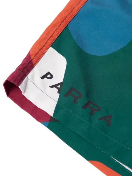 Slip de baie By Parra cu cordon albastru