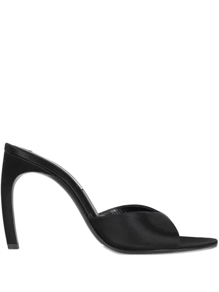 Papuci tip mules Victoria Victoria Beckham negru