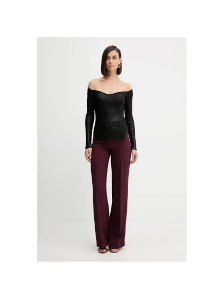 Dzianinowy sweter Simona Corsellini czarny