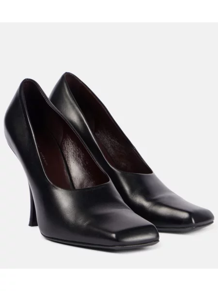 Pantofi cu toc Khaite din piele negru