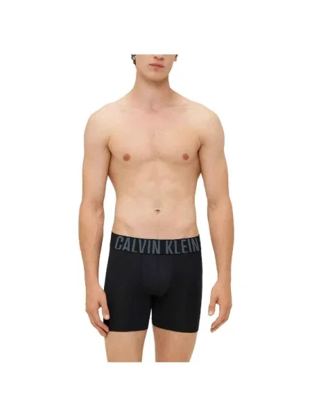 Boxerky Calvin Klein Trunk 3 páry black bodies/turbulence/white/iridescent čierna