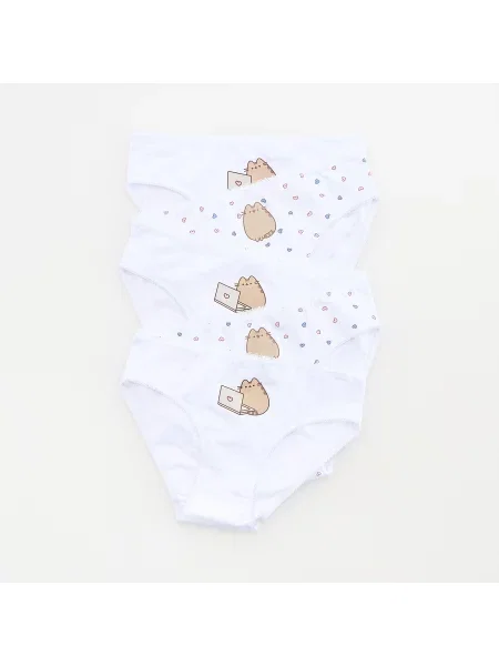 Reserved kalhotky Pusheen 5 pack bílá