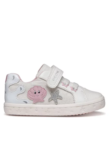 Geox Trampki B Gisli Girl S biały