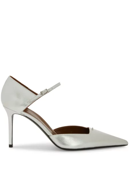 Pantofi cu toc Giuseppe Zanotti gri