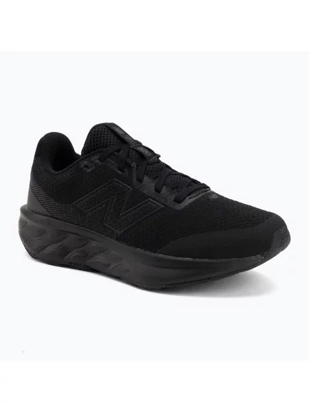 Gyerek futócipők New Balance Lace V9 black/black/black. Méret: 36 EU fekete