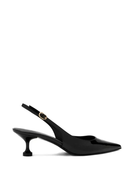 Pantofi cu toc Stuart Weitzman slingback negru