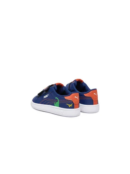Puma Tenisice Puma Smash Dino V Inf 02 Tamnoplava plava