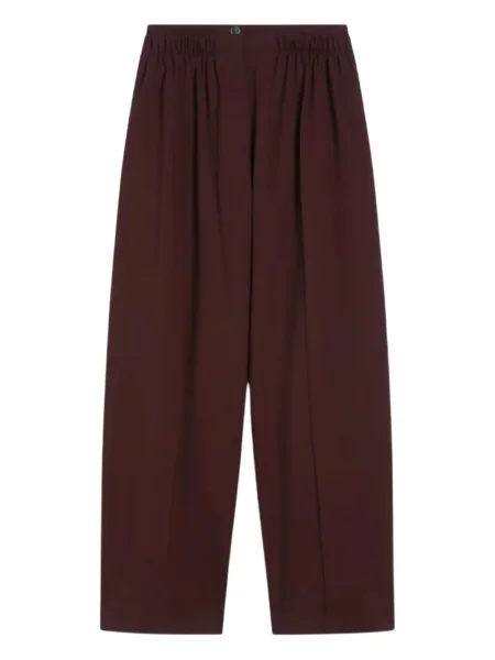Pantaloni Sportmax roșu