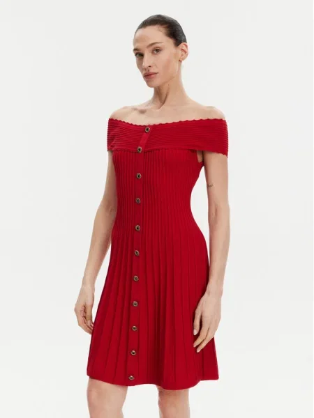 Morgan rochie RMELDO rosu mini evazati RMELDO roșu