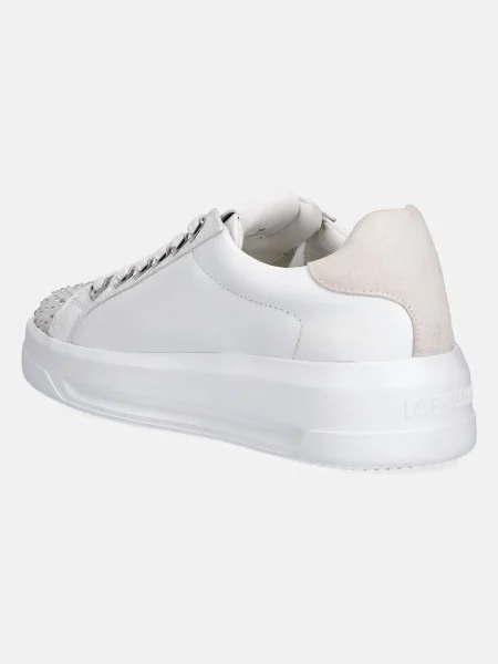 Love Moschino sneakers din piele alb