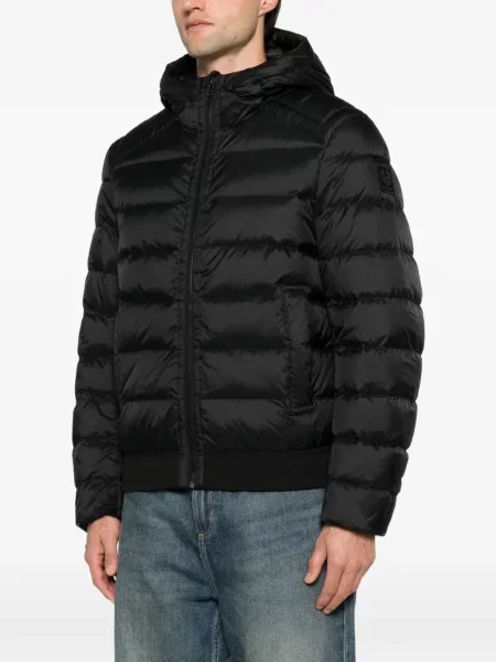 Geacă Belstaff cu glugă negru