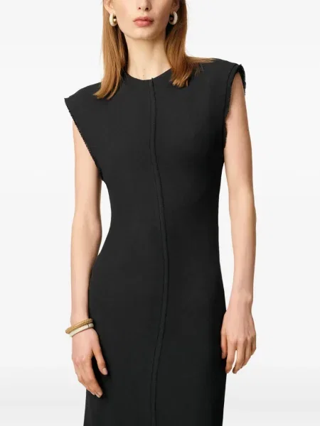 Rochie maxi Ami Paris fără mâneci lungă de costum