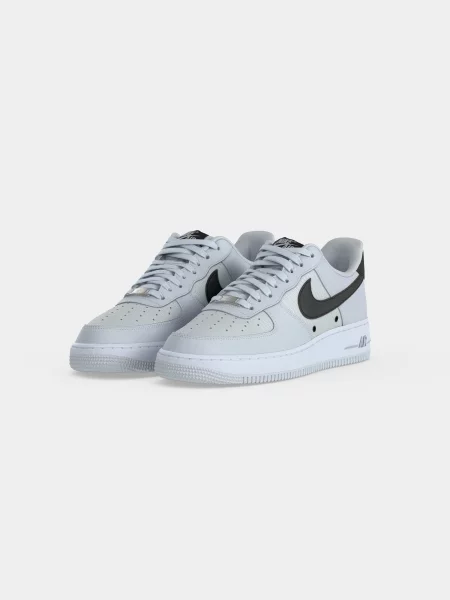 Nike Sportswear Nízke tenisky Air Force 1 Tech svetlosivá čierna