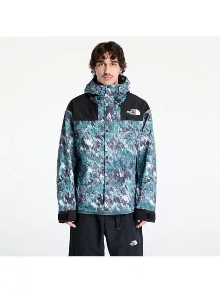 Ветровка The North Face зелено