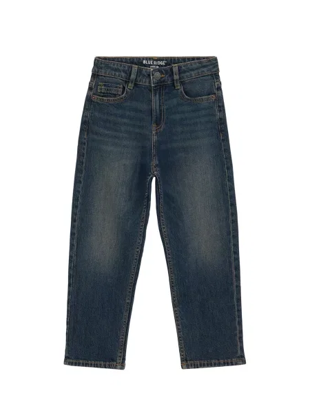 WE Fashion Jeans închis albastru