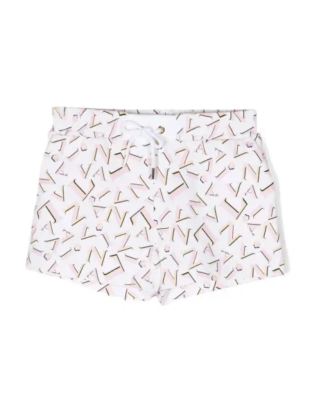 Szorty dziecięce Lanvin Enfant białe