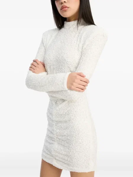 Rochie maxi Rotate Birger Christensen lungă de costum alb