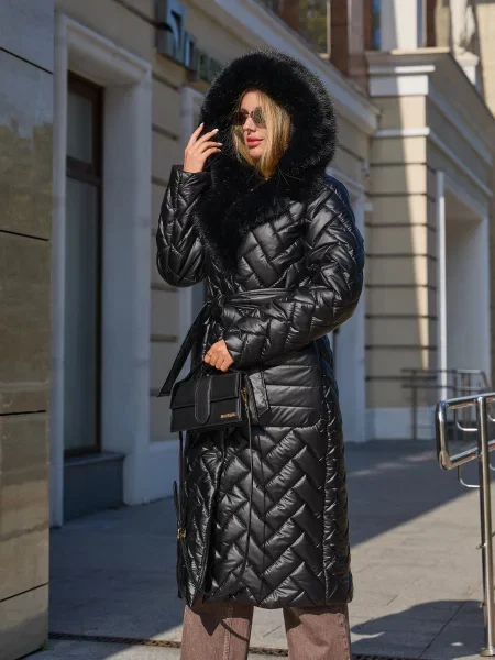 Пальто з утеплювачем MilaNova чорний