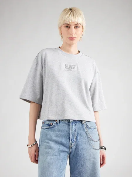 Emporio Armani Tričko sivá