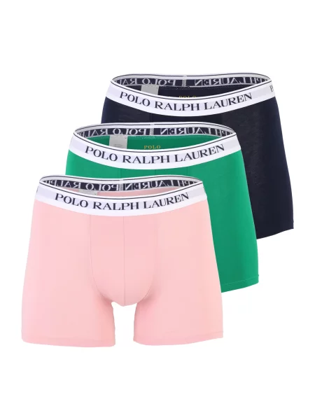 Polo Ralph Lauren Boksarice mornarska / zelena / roza bela