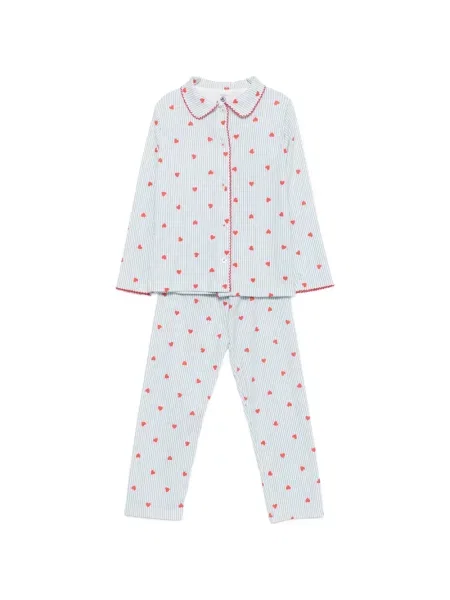 Piżama dziecięca Petit Bateau niebieska