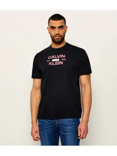 Póló Calvin Klein Jeans fekete