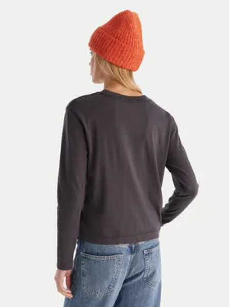 Quiksilver Blúz Essential LS TEE szürke