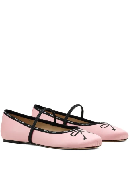 Balerini Marc Jacobs cu funde roz