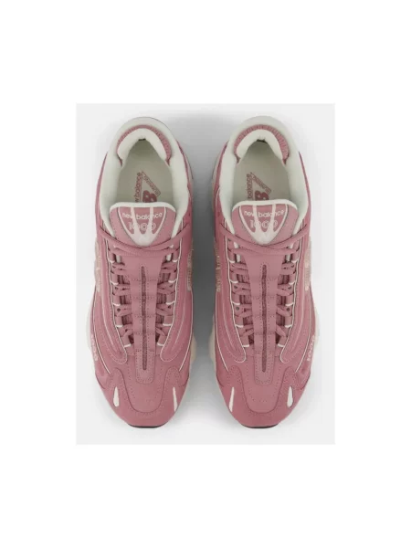 Sneakersy New Balance zamszowe różowe
