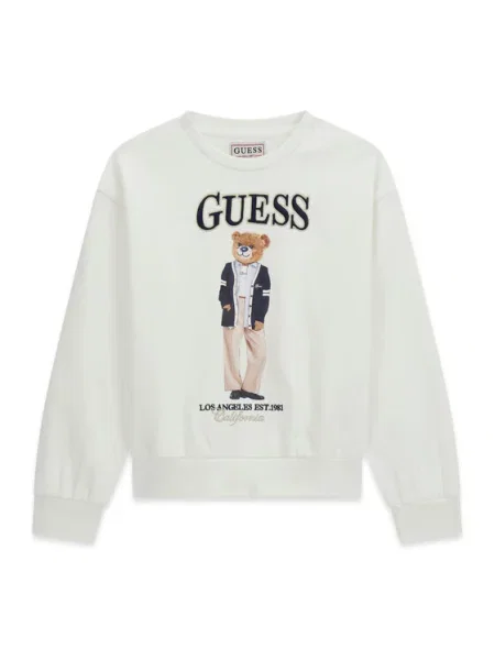 Guess Bluza Kremowy
