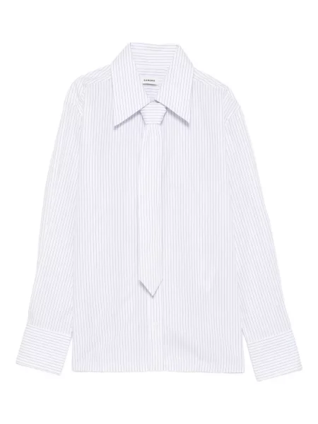 Cămașă Sandro cu dungi alb