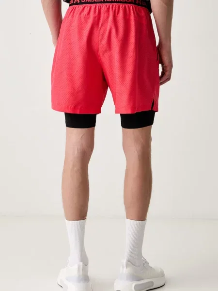 Sport rövidnadrág Under Armour piros