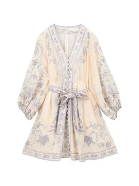 Rochie Zimmermann cu model floral cu imagine