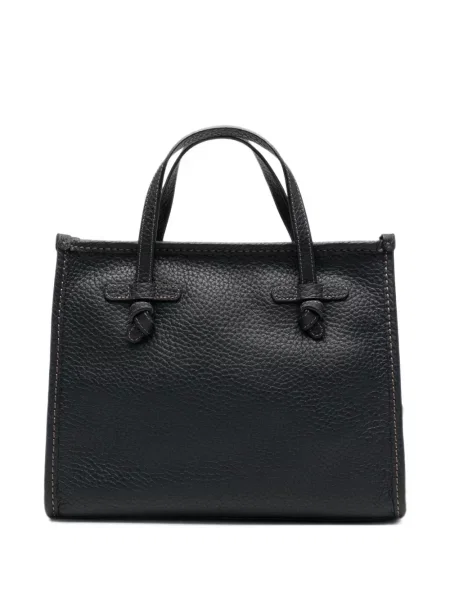 Δερμάτινη τσάντα shopper Gianni Chiarini μπλε