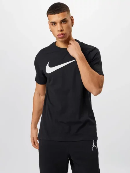 Nike Sportswear Tricou negru alb