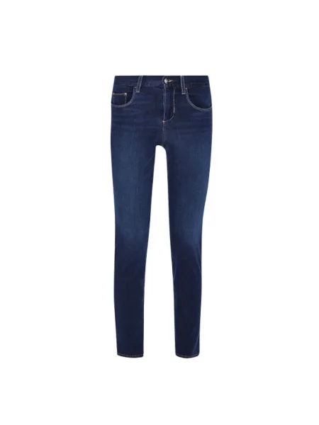 Skinny jeansy skinny Liu Jo niebieskie