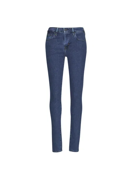 Blugi skinny Levi's® cu talie înaltă albastru