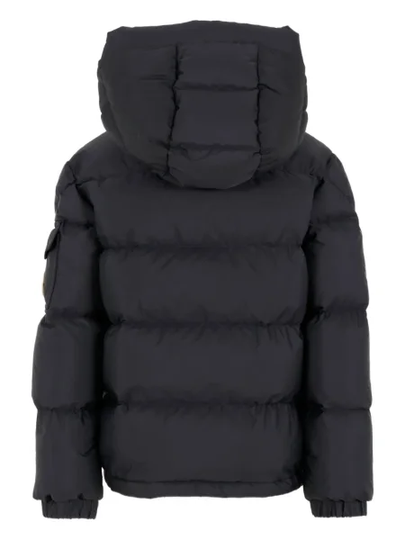 Kurtka puchowa dziecięca Moncler Enfant niebieska