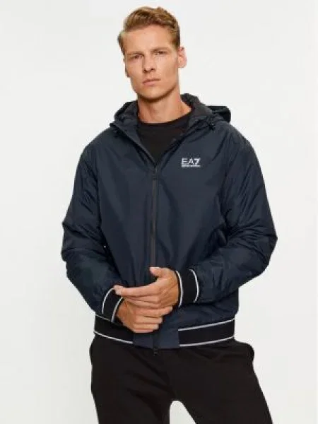 Emporio Armani Geacă bomber Bleumarin Regular Fit