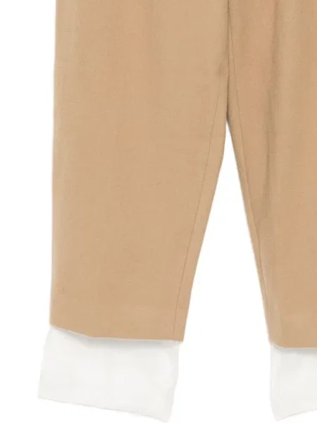 Pantaloni Y's de lână maro