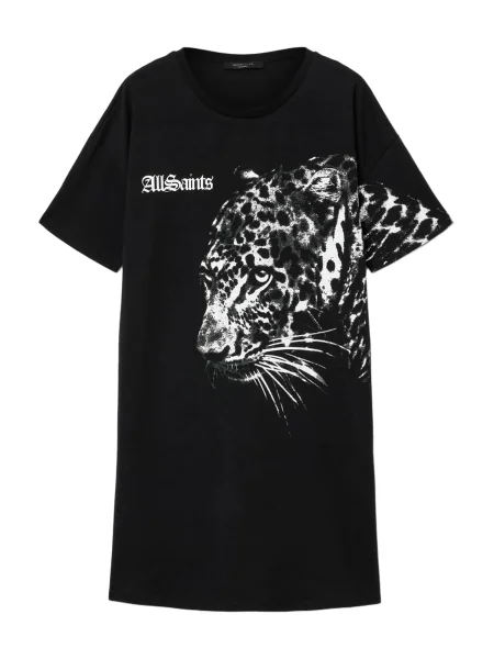 AllSaints rochie din ZAYA negru