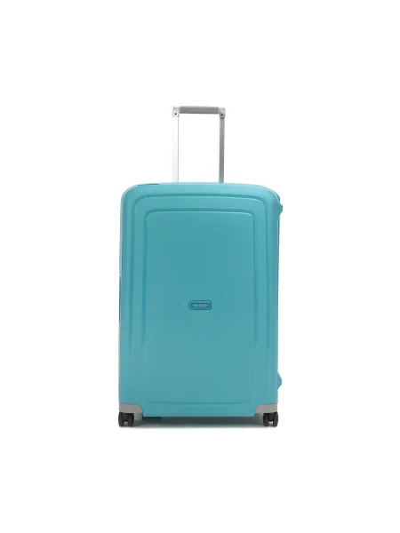 Cestovný kufor Samsonite S'cure Spinner l aqua blue modrá